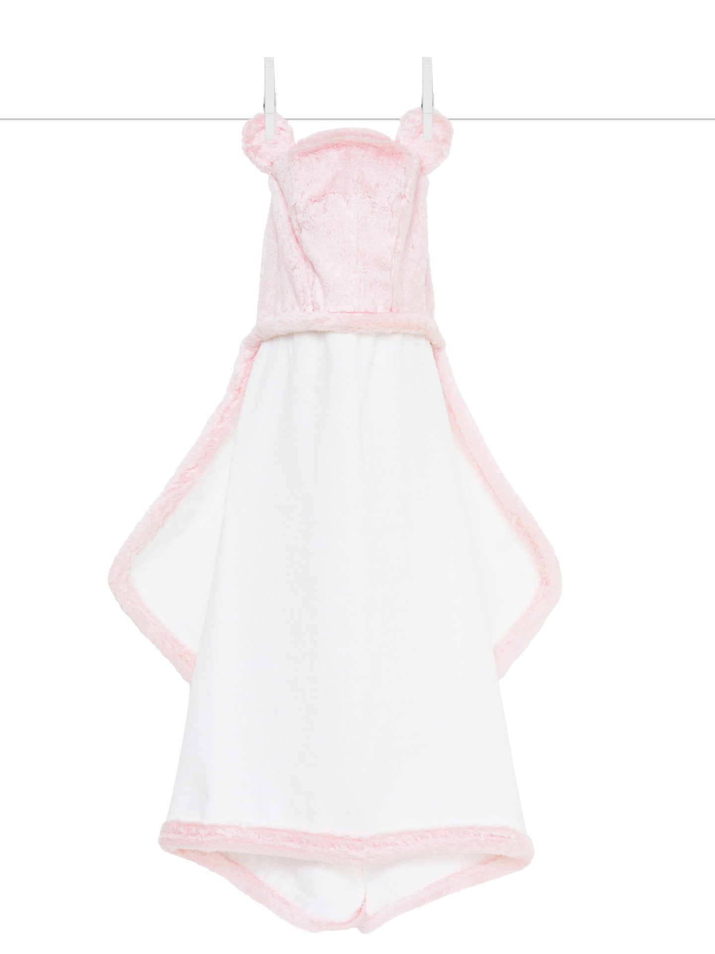 Little Giraffe | Luxe™ Hooded Towel | Pink