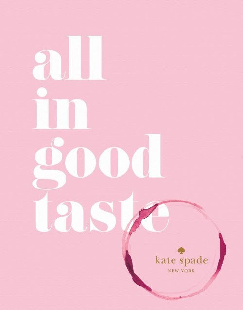 Coffee Table Book | All In Good Taste | Kate Spade