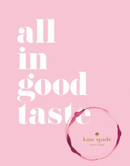 Coffee Table Book | All In Good Taste | Kate Spade
