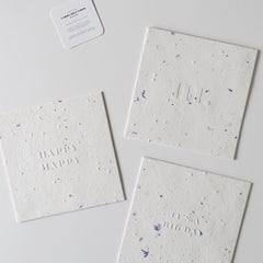 LoweCo. | HAPPY HAPPY | Plantable Macho Cards That Grow
