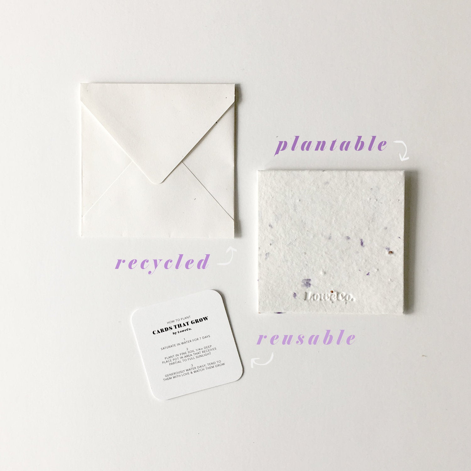 LoweCo. | HAPPY HAPPY | Plantable Poco Cards That Grow