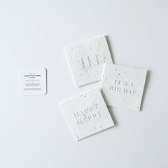 LoweCo. | HAPPY HAPPY | Plantable Poco Cards That Grow