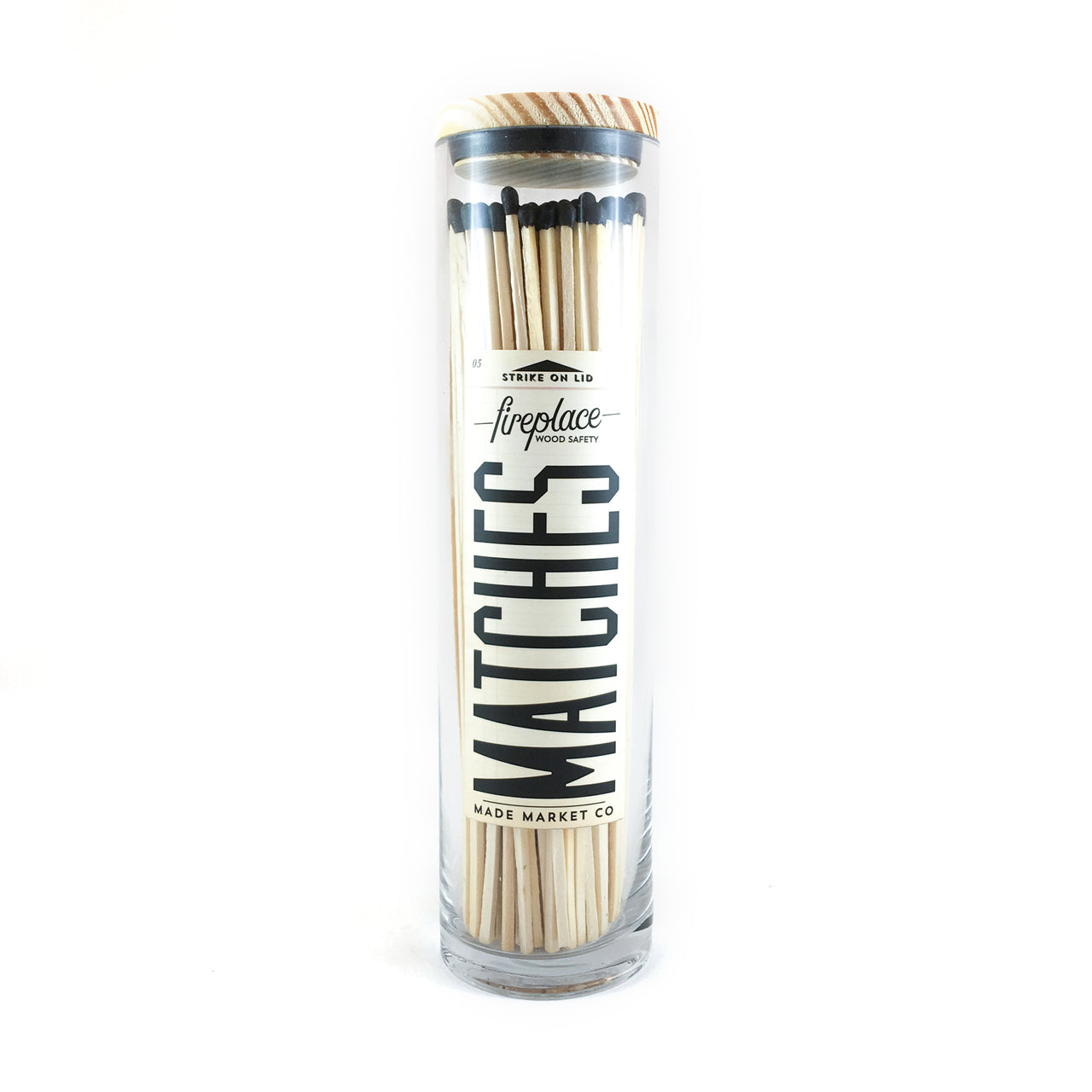 Made Market Co. | Fireplace Matches | Black