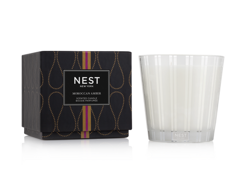 NEST | 3 Wick Candle | Moroccan Amber
