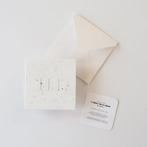 LoweCo. | Hi | Plantable Poco Cards That Grow